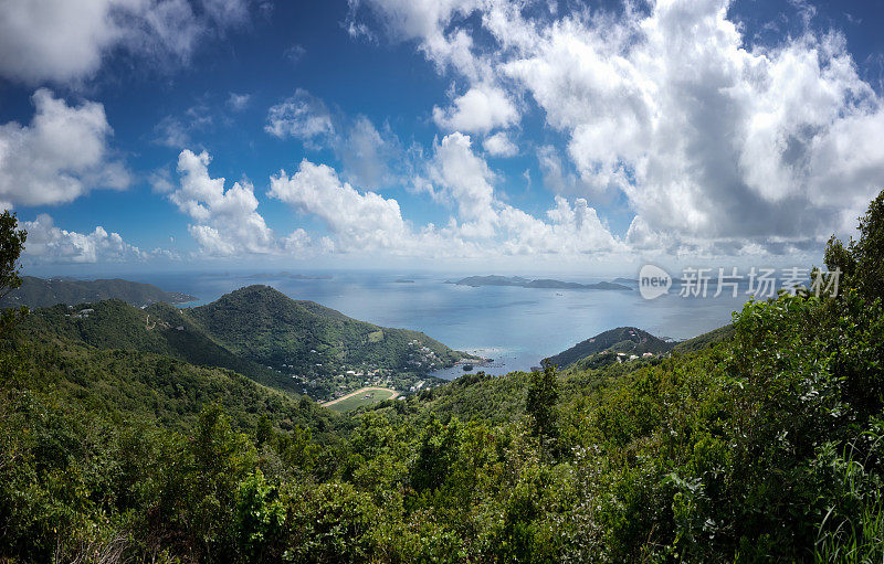 Tortola View Pano Shot